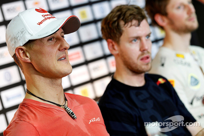 Michael Schumacher ve Sebastian Vettel