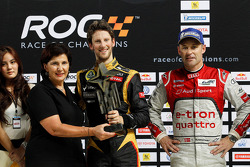 1. Romain Grosjean; 2. Tom Kristensen; Michele Mouton