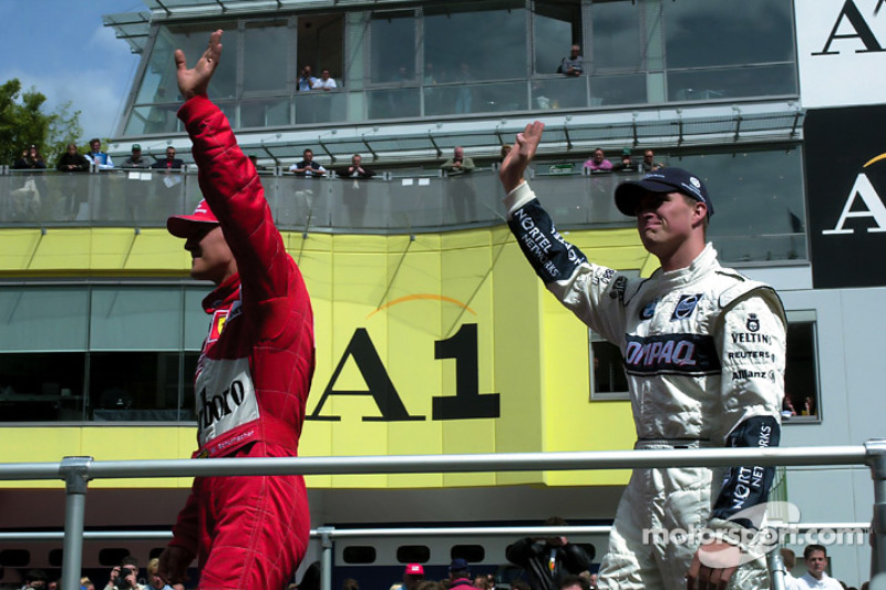 Michael Schumacher and Ralf Schumacher