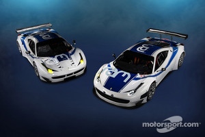 The RAM Racing Ferrari 458 Italia, GT3 and GTE variants