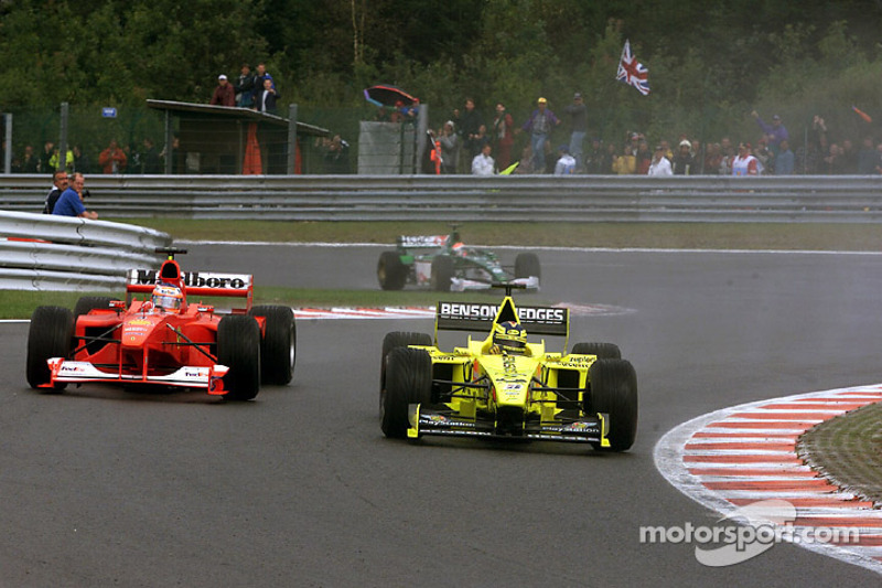 Heinz-Harald Frentzen et Rubens Barrichello