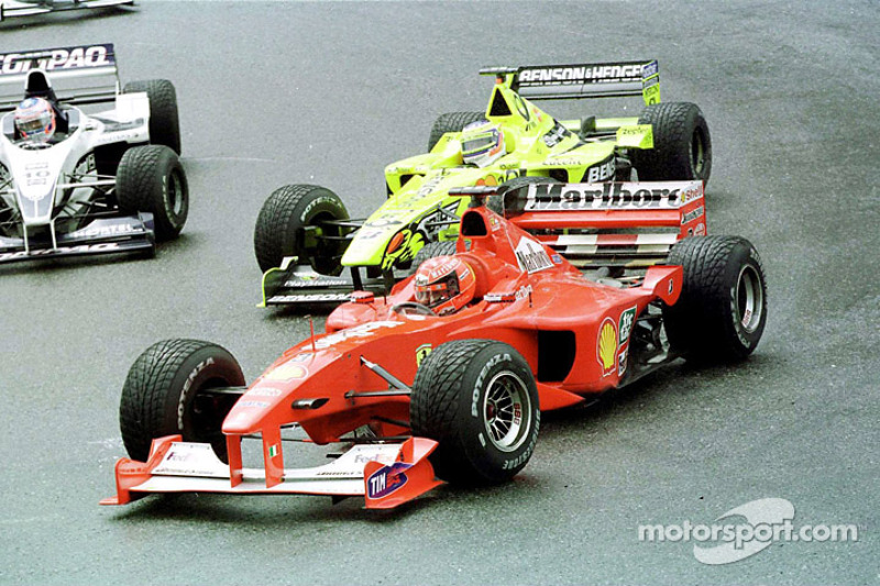 Michael Schumacher en el GP de Bélgica