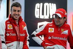 Fernando Alonso y Felipe Massa, Scuderia Ferrari