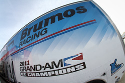 Brumos Racing Porsche hauler