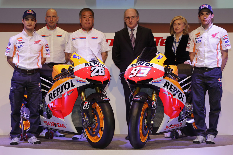 Dani Pedrosa y Marc Márquez