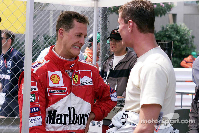 Pole: Michael Schumacher, 3. David Coulthard