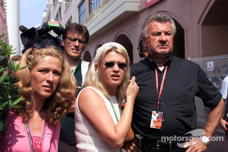 Michael Schumacher manager Willi Weber ve eşi Corinna Schumacher