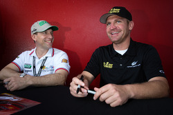 Robert Kauffman and Clint Bowyer