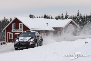 Mads Ostberg and Jonas Andersson, Ford Fiesta RS WRC, Qatar M-Sport World Rally Team