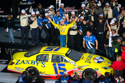 Victory lane: race winner John Wes Townley celebrates