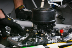 Engine detail, Danica Patrick, Stewart-Haas Racing Chevrolet