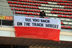 Banner for Robert Kubica (POL)