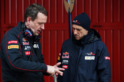 Steve Nielsen, Scuderia Toro Rosso Sporting Director with Franz Tost, Scuderia Toro Rosso Team Princ
