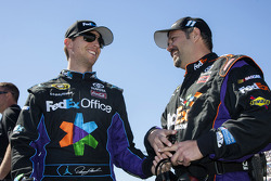 Denny Hamlin, Joe Gibbs Racing Toyota and crew chief Darian Grubb