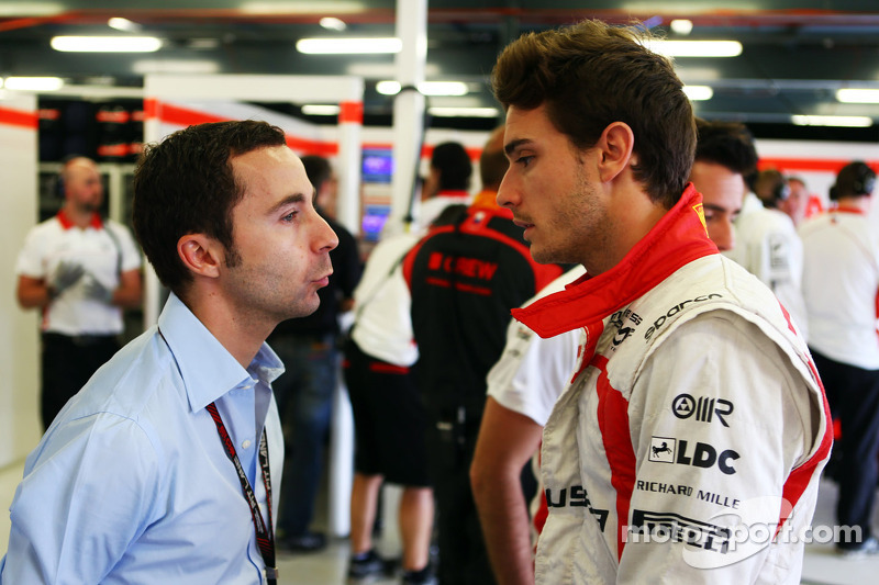 Nicolas Todt, empresário de pilotos com Jules Bianchi, Marussia F1 Team