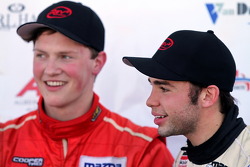 Race winner Scott Hargrove and third place Danilo Estrela