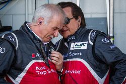 Ulrich Baretzky, Chefe do Engine Development em Audi Sport e Reinhold Joest