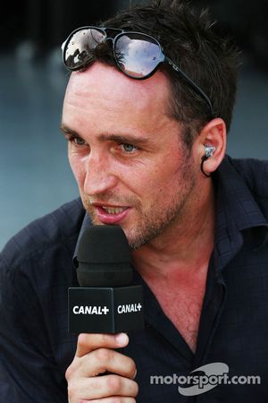 Franck Montagny, Apresentador do Canal+