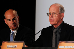 Scott Atherton, President and CEO of American Le Mans Series and Jim France, Executive Vice President/Secretary, NASCAR