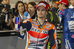 O terceiro colocado qualifier Dani Pedrosa