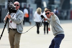 Jason Swales, NBC Sports Network with Will Buxton, NBS Sports Network TV Presenter