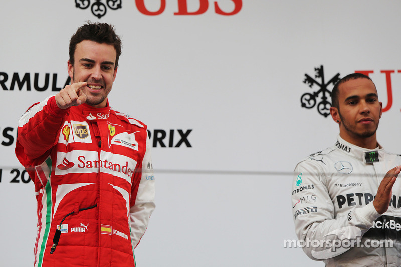 90- Fernando Alonso, 1º en el GP de China 2013 con Ferrari