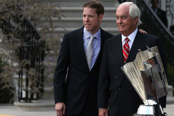 Brad Keselowski and Roger Penske