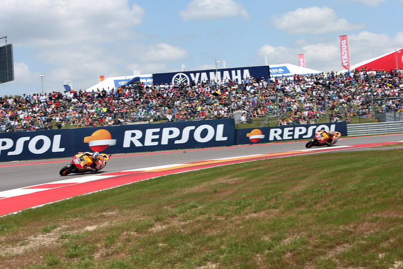 Dani Pedrosa et Marc Márquez