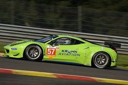 #57 Krohn Racing Ferrari F458 Italia: Tracy Krohn, Nic Jonsson, Maurizio Mediani