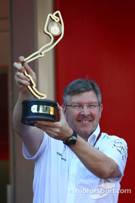 Ross Brawn, chefe da equipe Mercedes AMG F1