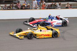 Ryan Hunter-Reay and Conor Daly