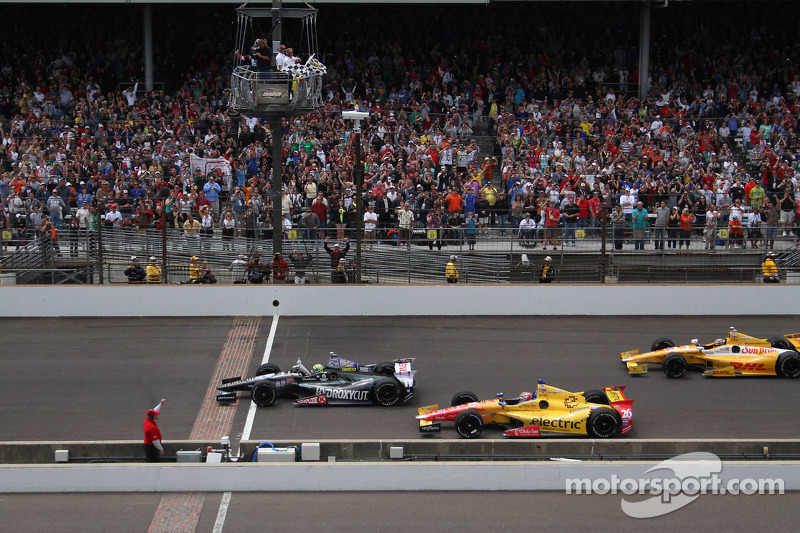 Mas nenhuma delas foi como a Indy 500 de 2013