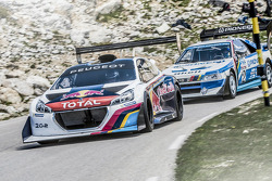 Sébastien Loeb testet den Peugeot 208 T16 Pikes Peak am Mont Ventoux