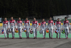 Tom Kristensen, Loic Duval, Allan McNish, Andre Lotterer, Benoit Tréluyer, Marcel Fässler, Lucas di Grassi, Marc Gene, Oliver Jarvis
