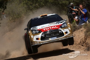 Daniel Sordo and Carlos del Barrio, Citroen DS3 WRC, Citroën Total Abu Dhabi World Rally Team