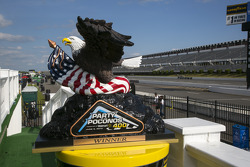 The Party at the Poconos 400 trophy