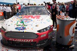 O vencedor Greg Biffle, Roush Fenway Racing Ford