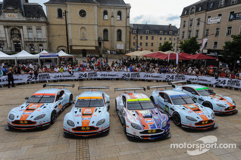 Aston Martin Racing Aston Martin Vantage GTE wagens