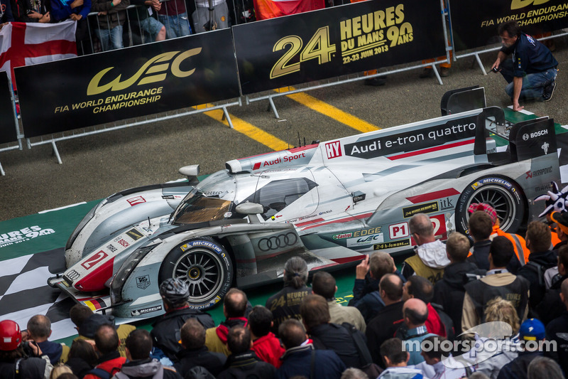 2013 - Audi R18 e-tron quattro : Tom Kristensen, Allan McNish, Loïc Duval