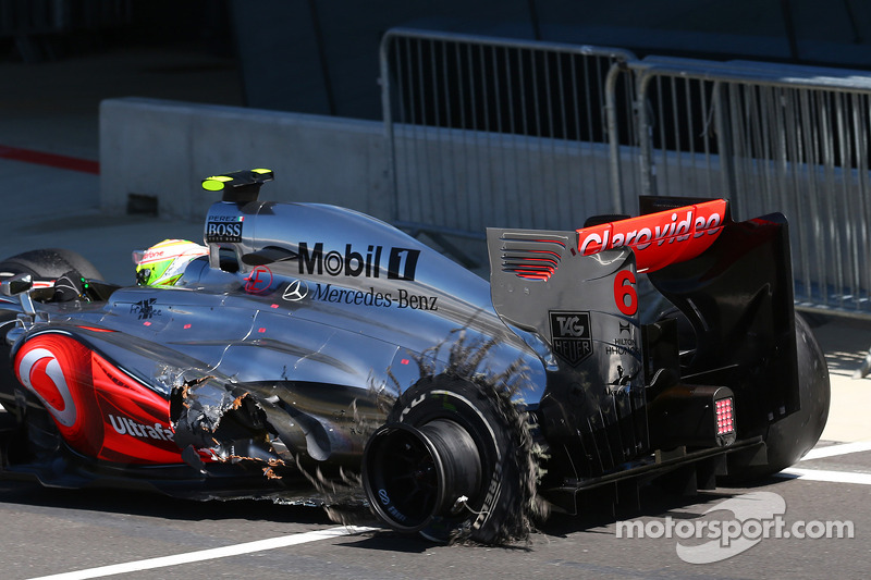 La peor posición con McLaren, GP de Gran Bretaña 2013