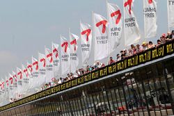 Les stands à Zandvoort