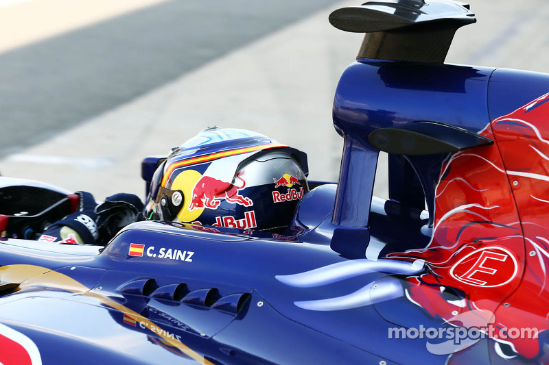 Carlos Sainz Jr., Scuderia Toro Rosso STR8 piloto de prueba