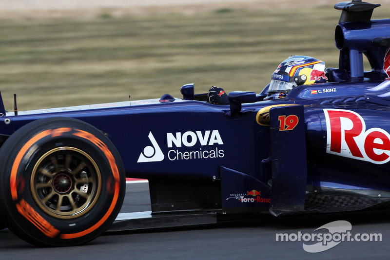 Carlos Sainz Jr., Scuderia Toro Rosso STR8 piloto de prueba