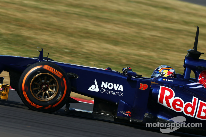 Carlos Sainz Jr., Scuderia Toro Rosso STR8 piloto de prueba