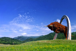 Les statues du Red Bull Ring