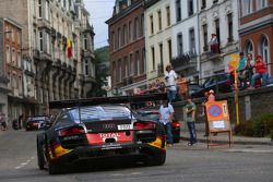 #13 Belgian Audi Club Team WRT Audi R8 LMS Ultra: Frank Stippler, Marcel Fässler, Mattias Ekström