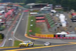 #19 Black Falcon, Mercedes-Benz SLS AMG GT3: Andrii Lebed, Sergei Afanasiev, Andreas Simonsen, Franc