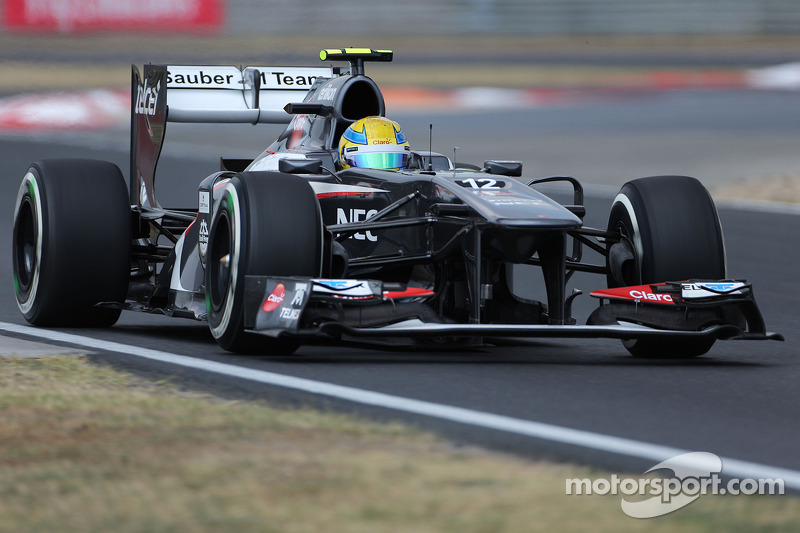 Esteban Gutierrez, Sauber F1 Team