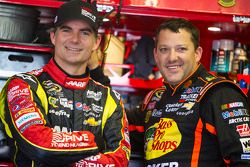 Jeff Gordon and Tony Stewart