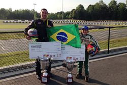 Max Papis, National Champion Masters Class, Enzo Fittipaldi, 2e plaats Mini Max Class